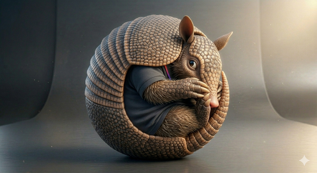 Mascote tatu-bola do Êxodo ID